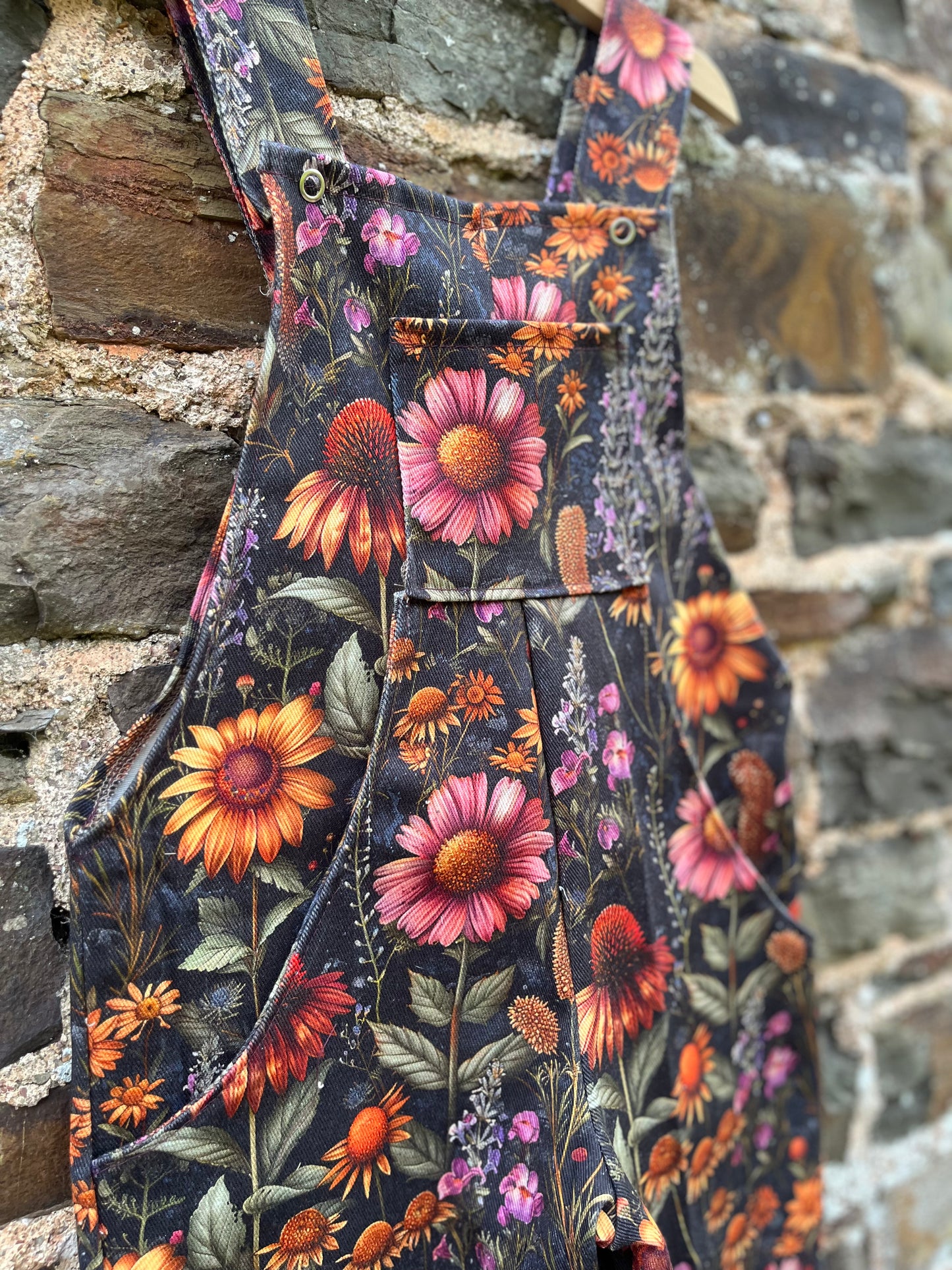 Yule Denim Cottage Dungarees