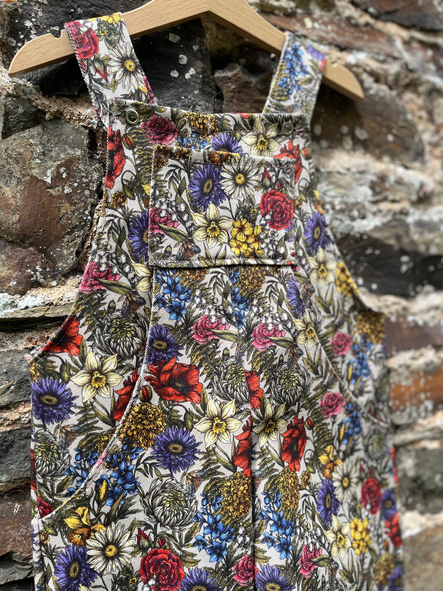 Yule Denim Cottage Dungarees